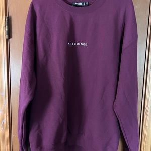 Missguided crewneck sweatshirt